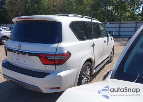 2023 Nissan Armada Sl 4Wd из США, поврежденный, VIN JN8AY2BD9P9693041